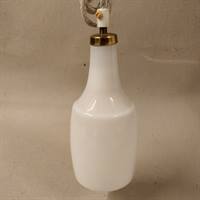 hvid glas lampe loft gammel retro lampe
